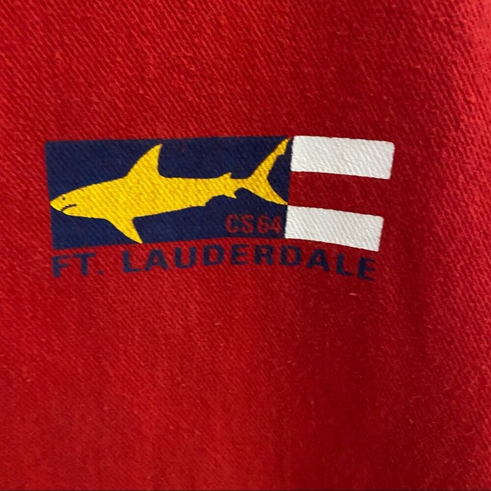 Crazy shirts Hawaii Hoodie Sweatshirt Mens XL USA Shark Flag hoodie - Picture 8 of 8